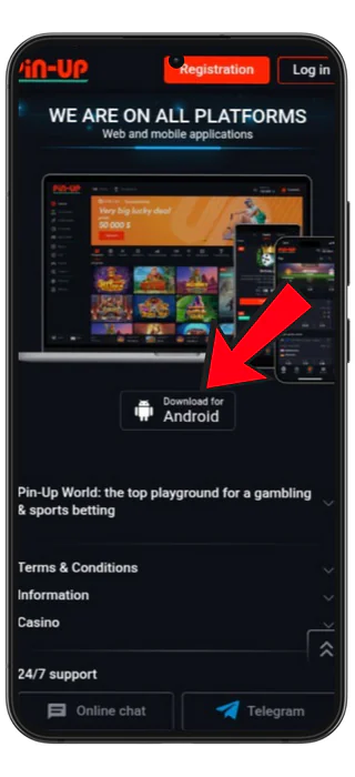 Click the download button